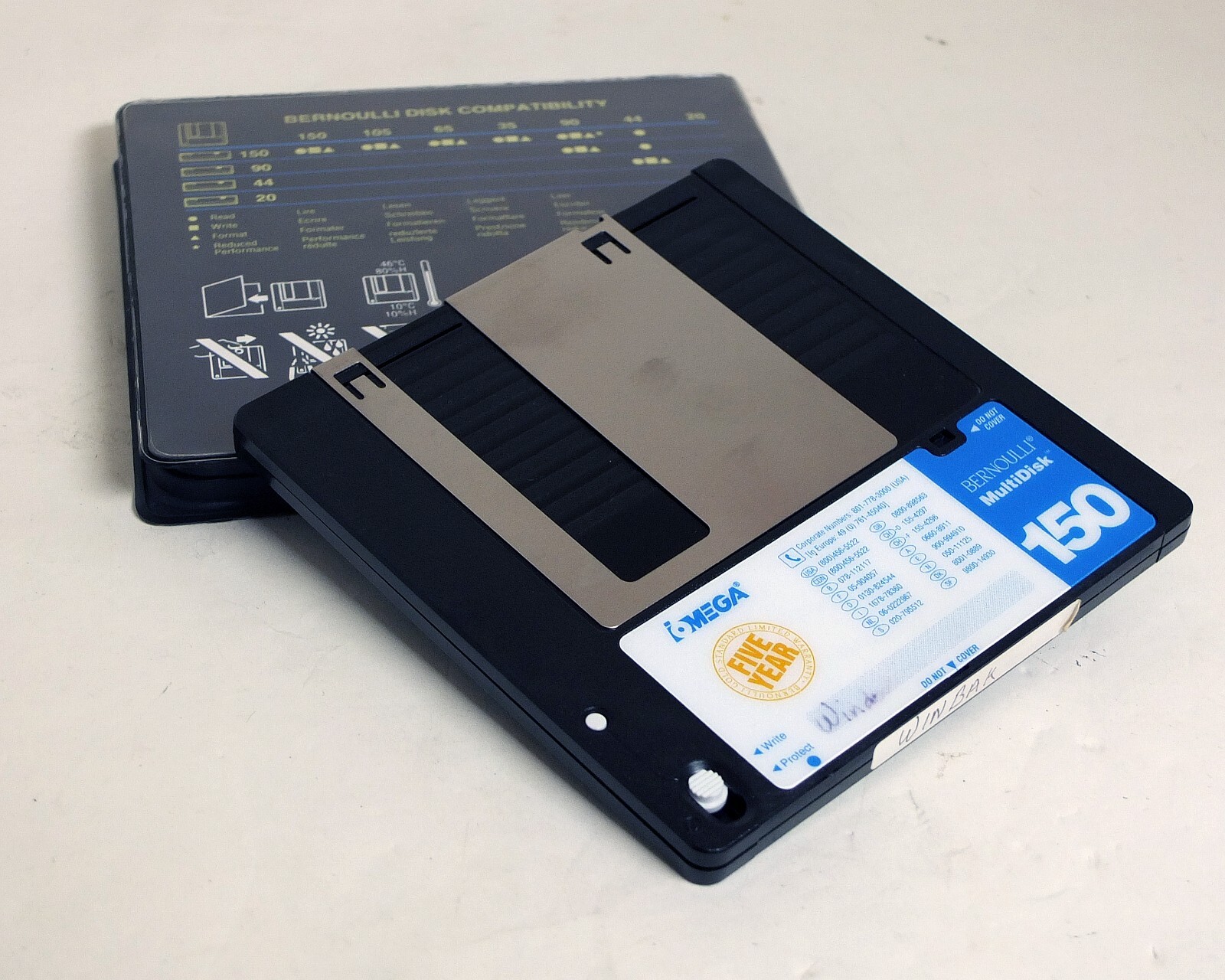 Iomega Bernoulli MultiDisk 150MB Disk for MultiDisk Drives