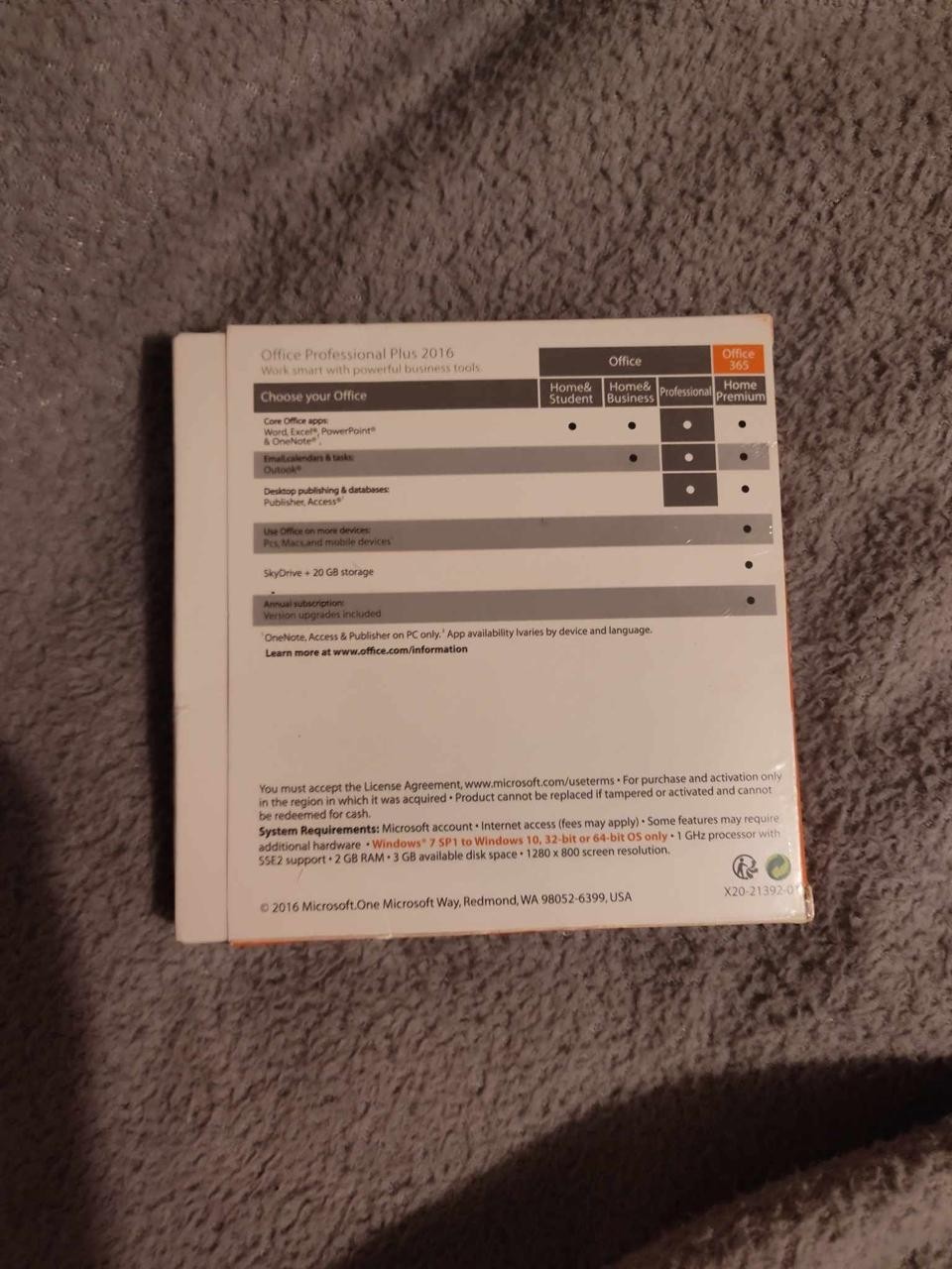 Microsoft Office Pro Plus 2016 NEW SEALED Genuine Key Physical DVD Fast Shipping