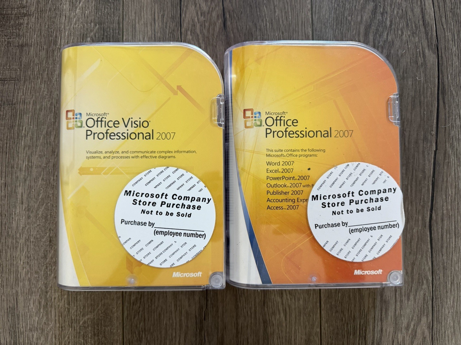 Microsoft Office Professional 2007 & Visio 2007 Professional (Previously Used)