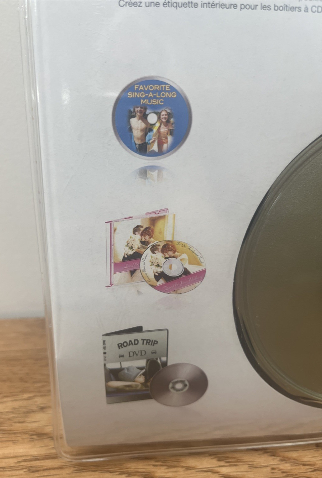 Memorex CD & DVD Label Maker Expert- Software & 138 Labels- Inkjet or Laser NEW
