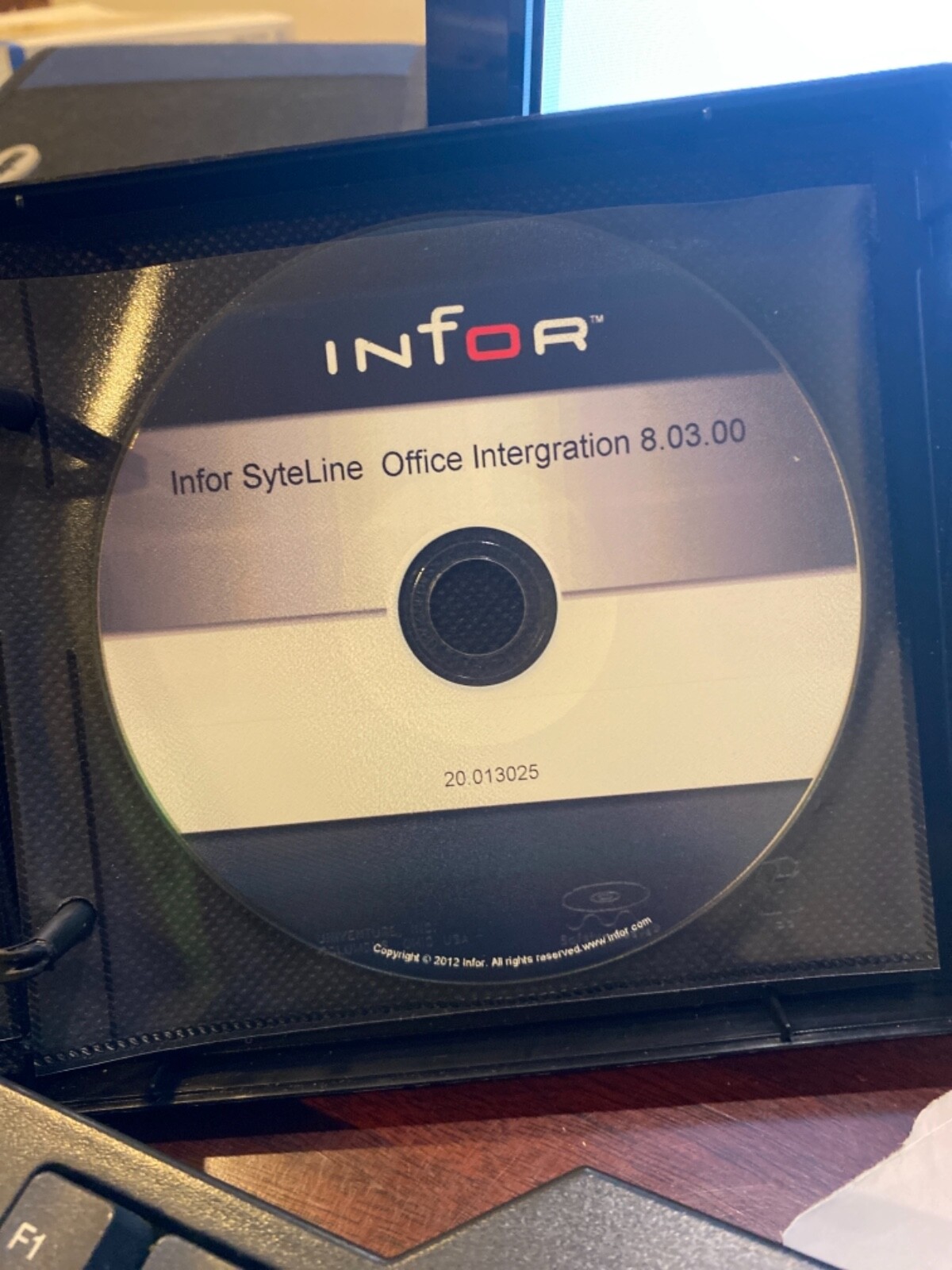 NEVER USEDNEW INFOR SyteLine 8.03.00 Software. Complete System DVDs