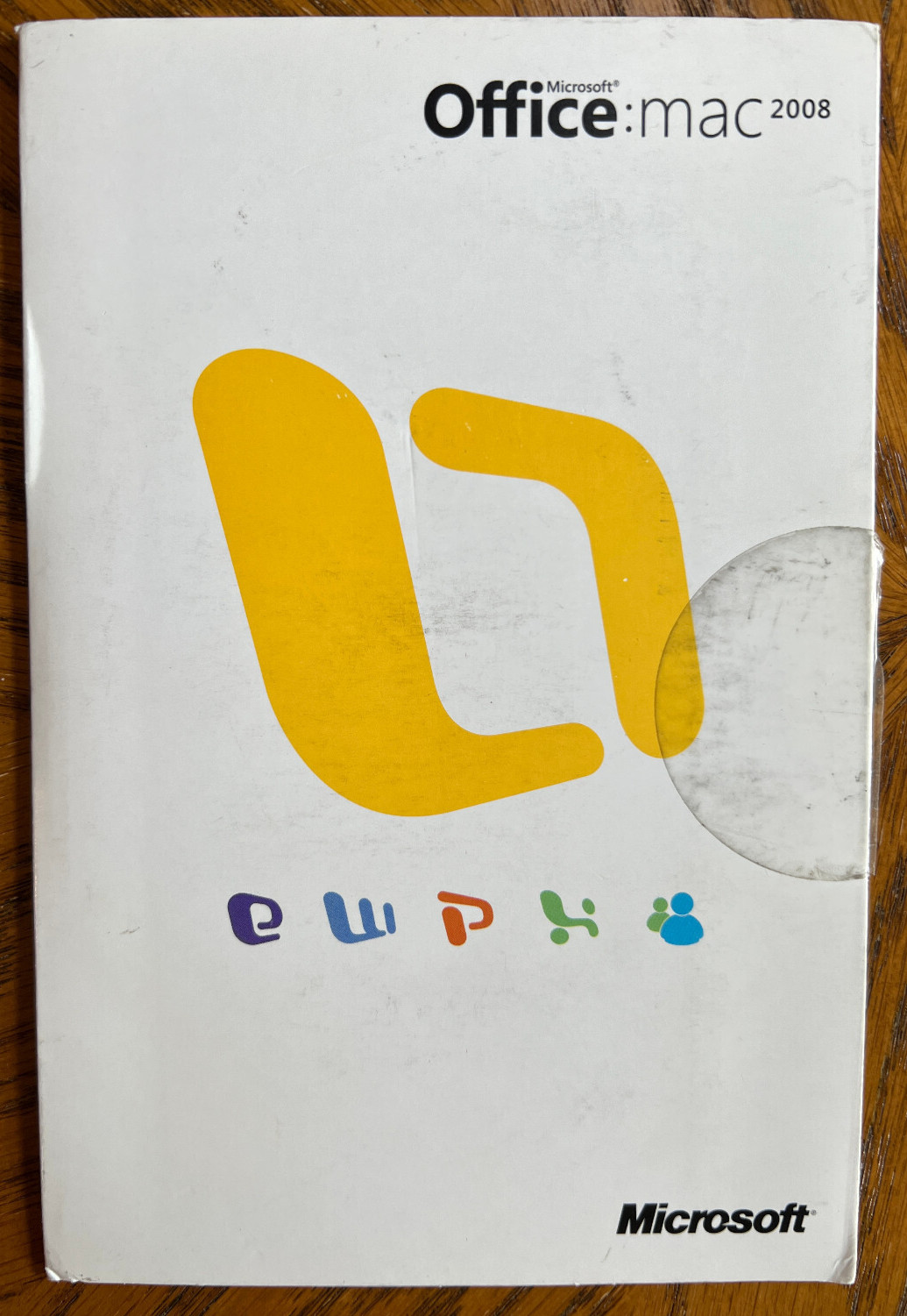 Microsoft Office Mac 2008 DVD Product Key included