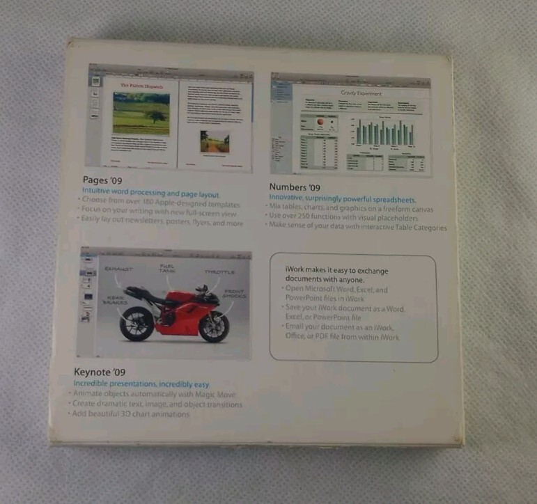 Apple iWork ’09 Mac