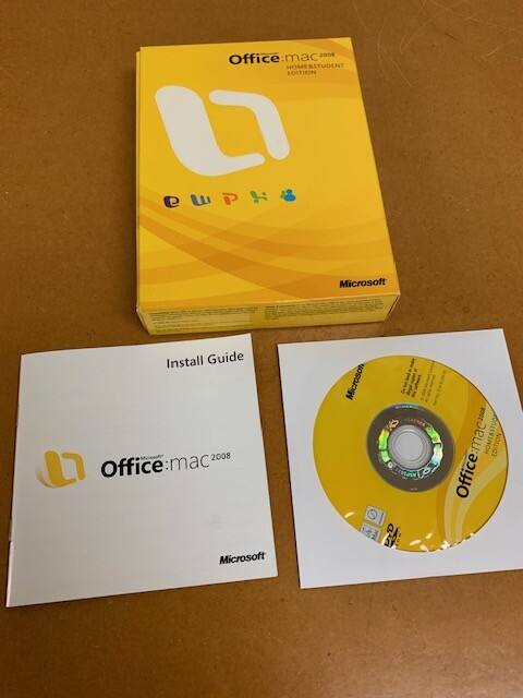Microsoft Office 2008 Home and Student Edition for Mac