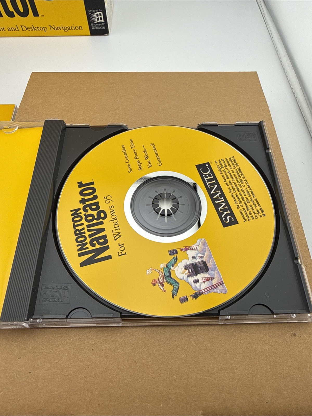Vintage Symantec Norton Navigator For Windows 95
