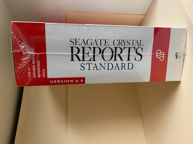 SEAGATE CRYSTAL REPORTS STANDARD VERSION 6.0_FOR PC DATABASES_B4838