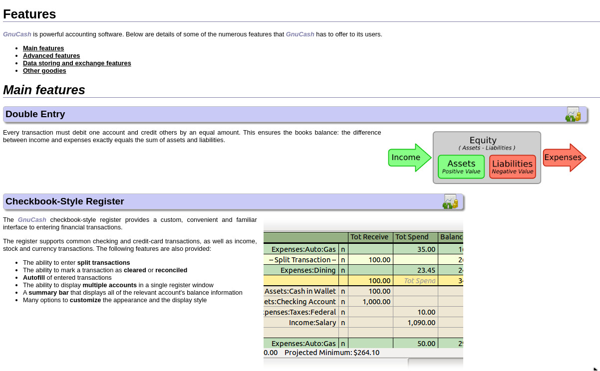 GnuCash Personal Finance software for Home and Business Accounting plus more