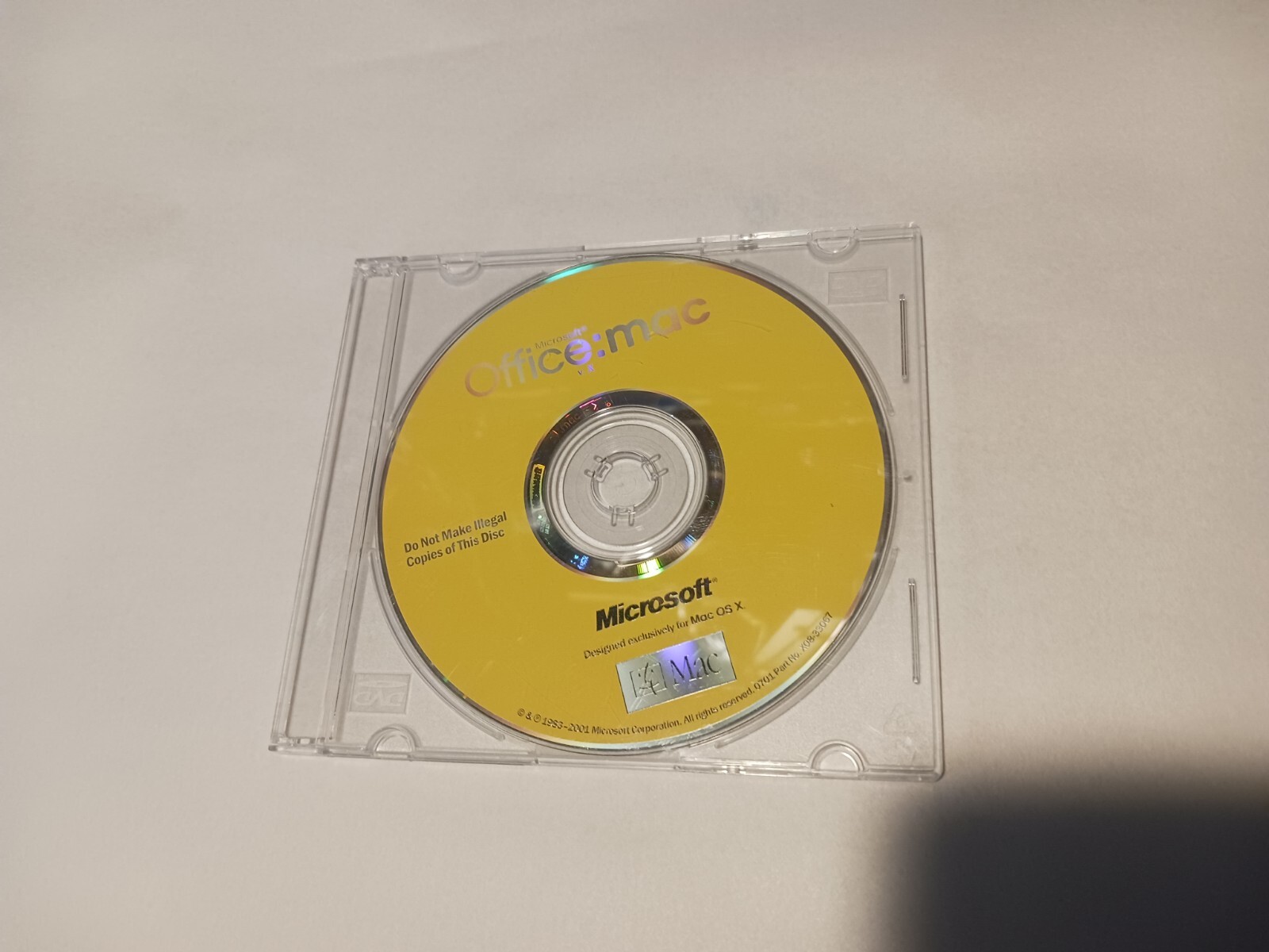 Office mac for OS X Disk only