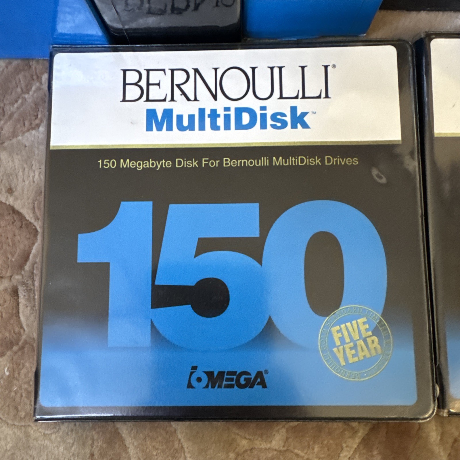 15 Used Bernoulli MultiDisks 150MB Per Disk for MultiDisk Drives