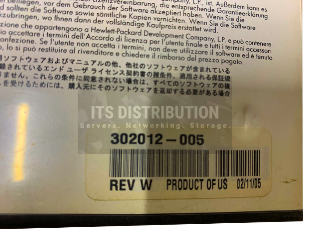 302012-005 I Open Box HP Proliant Essentials Rapid Deployment Pack
