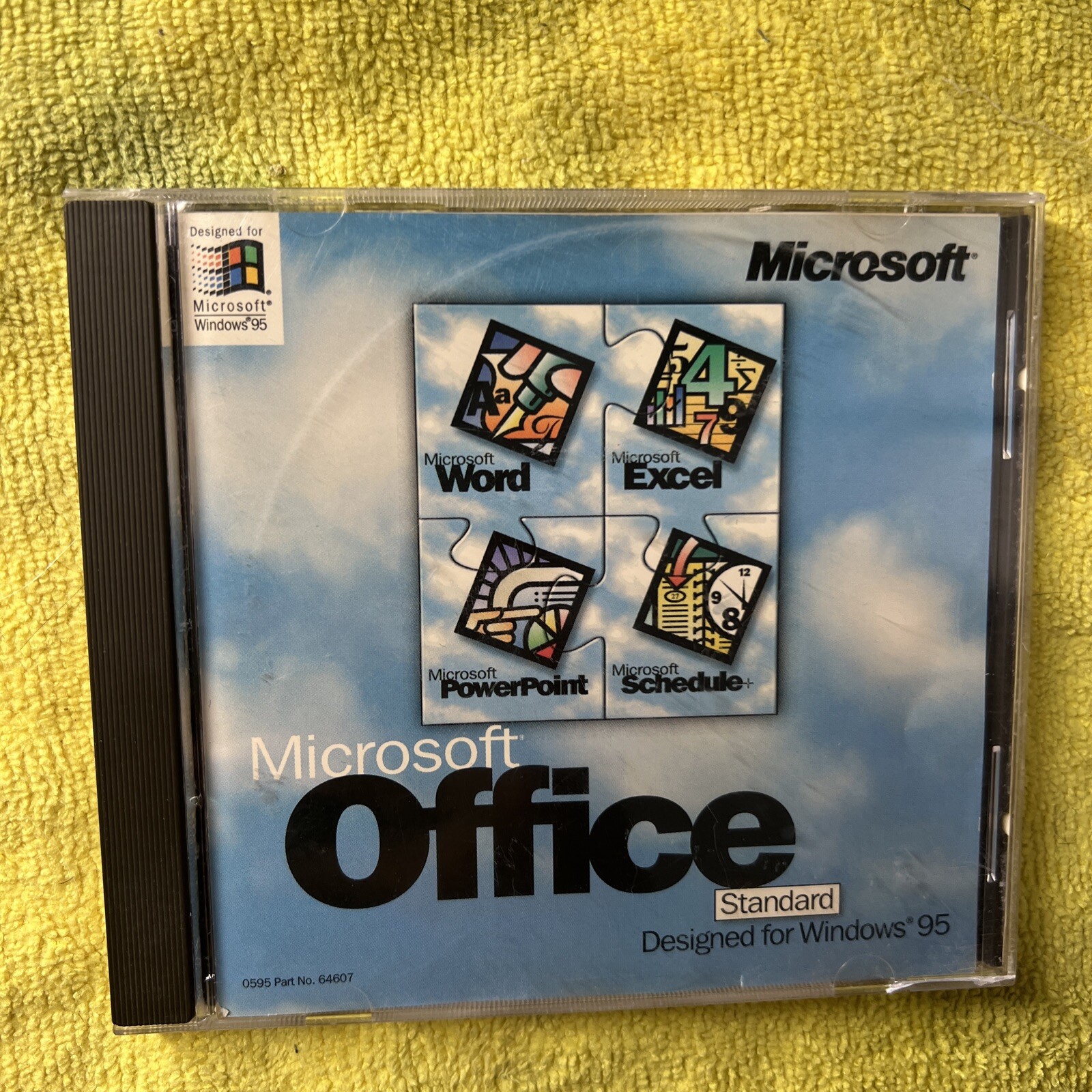 Microsoft Office Professional & Bookshelf Designed for Windows 95 with CD Key