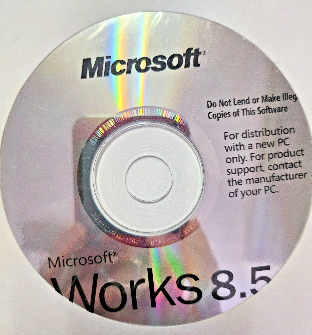 Microsoft Works 8.5 – Office Program Suite BRAND NEW / SEALED Gateway