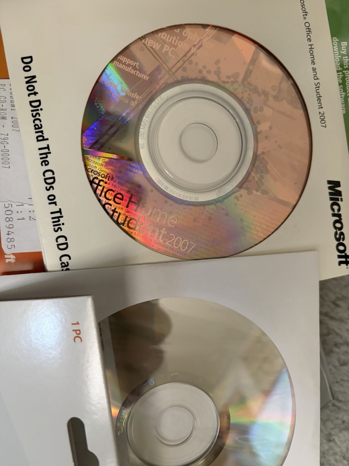 Microsoft Office 2007 Home and Student + Mới Note + Mới Home Business 2013
