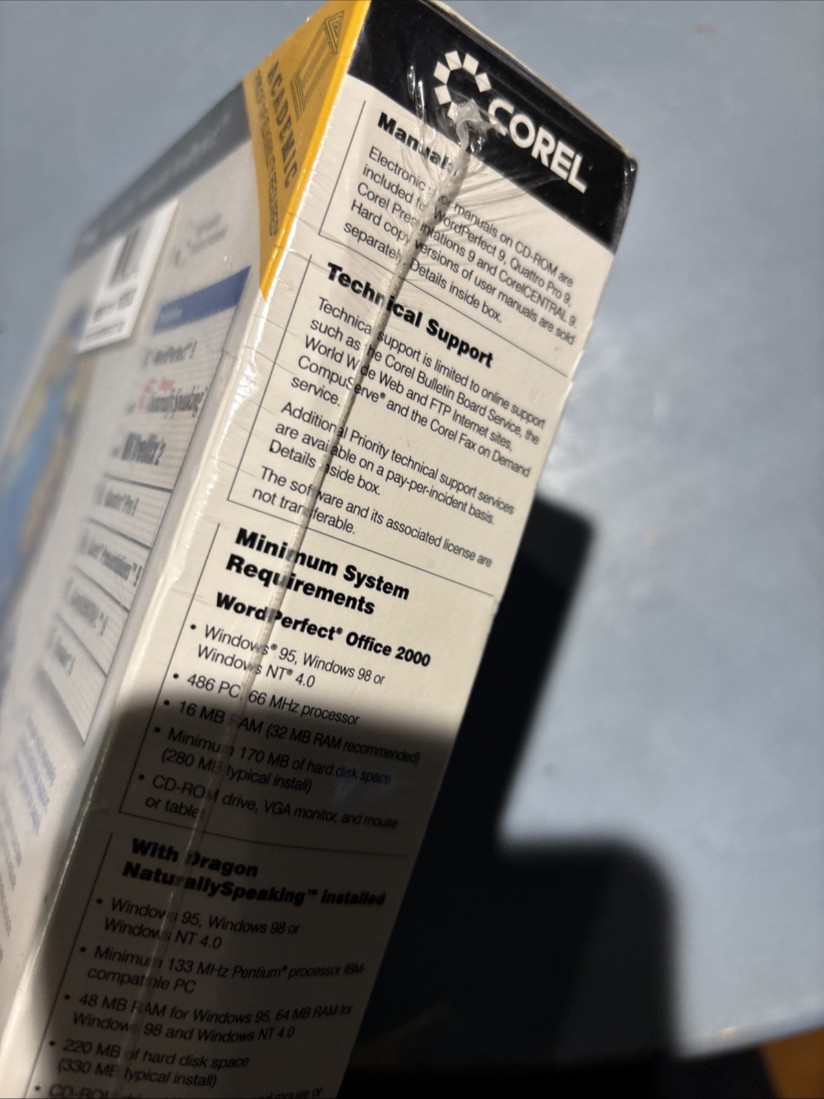 Word Perfect Office 2000 Professional Academic WordPerfect 2000 NEW
