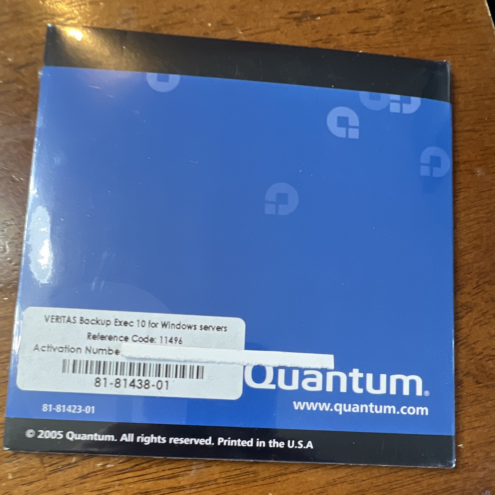 Vintage Veritas Backup Exec 10 Windows Servers Commercial CD sealed