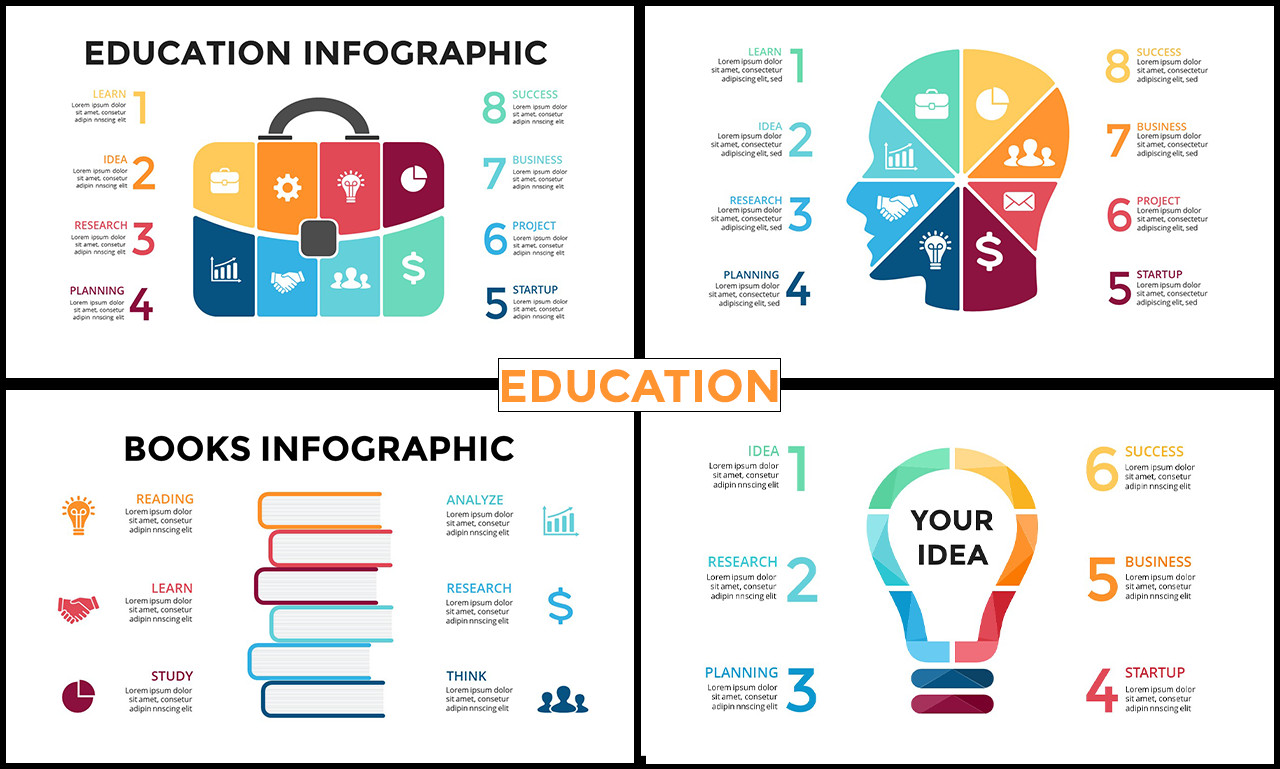 1200+ Power Point Infographic Templates with fast delivery