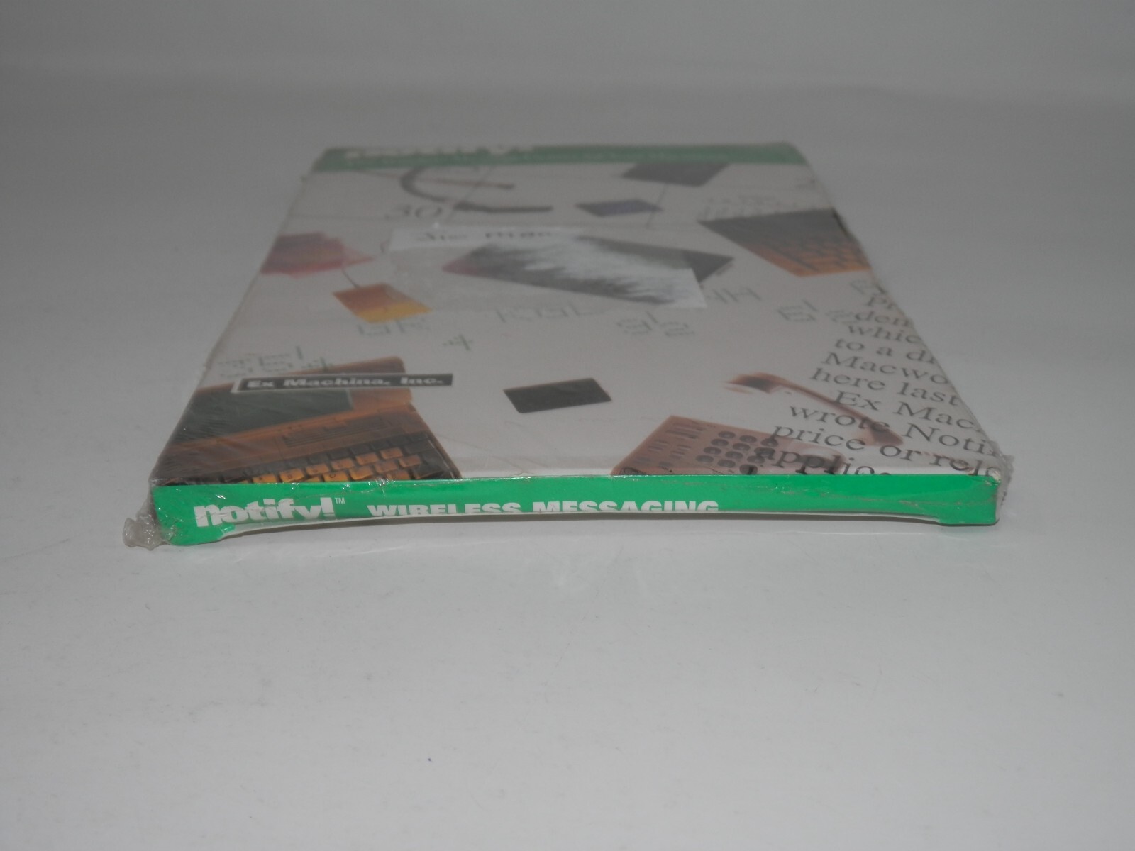 Ex Machina Notify Vintage Software Macintosh Wireless Message Center New SEALED