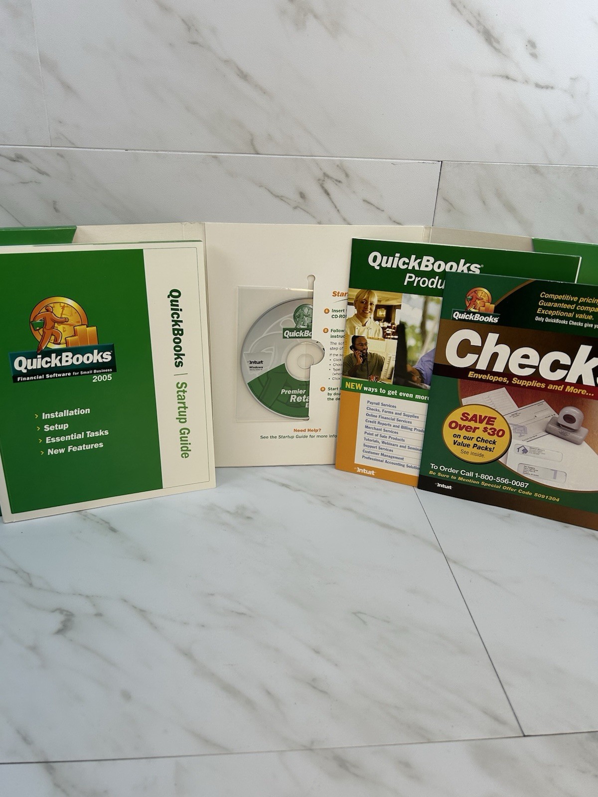 Intuit QuickBooks Premier Edition 2005 Retail Edition Windows Key Small Business