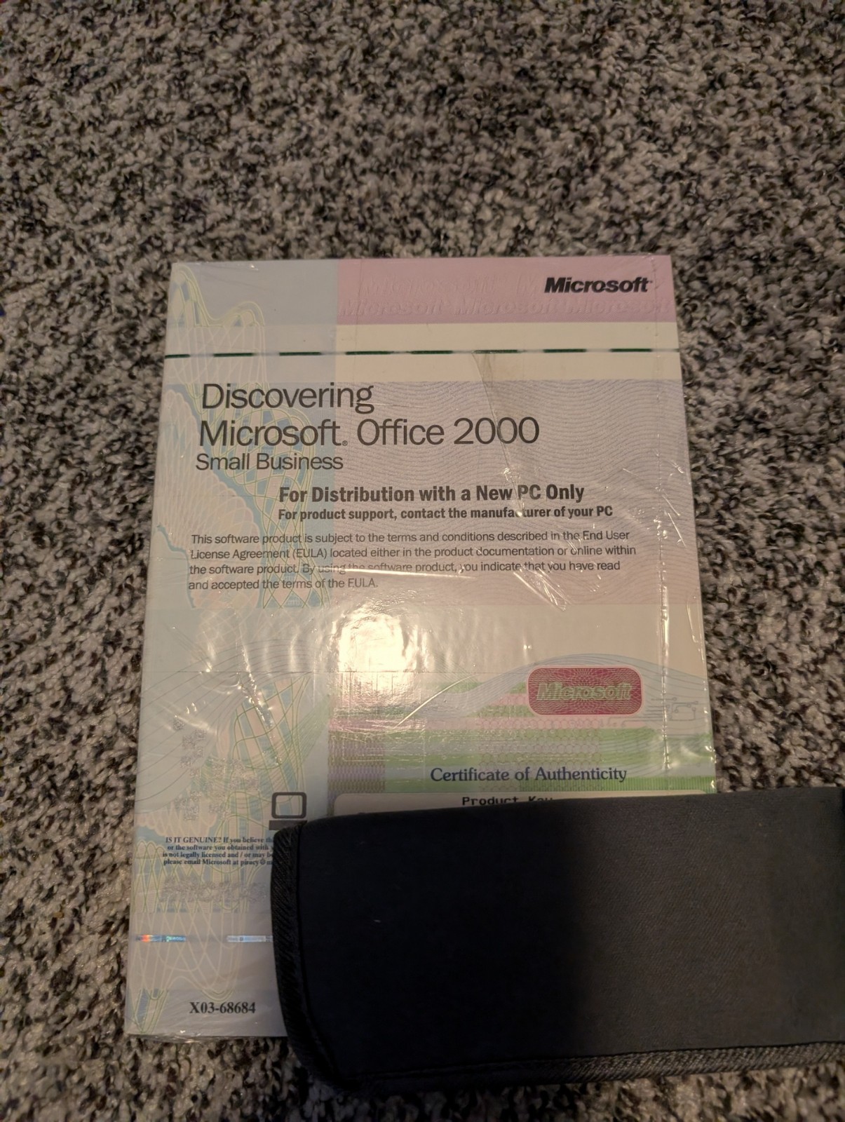 Microsoft Office 2000 Small Business Edition, 2 CD’s, Includes COA Product Key