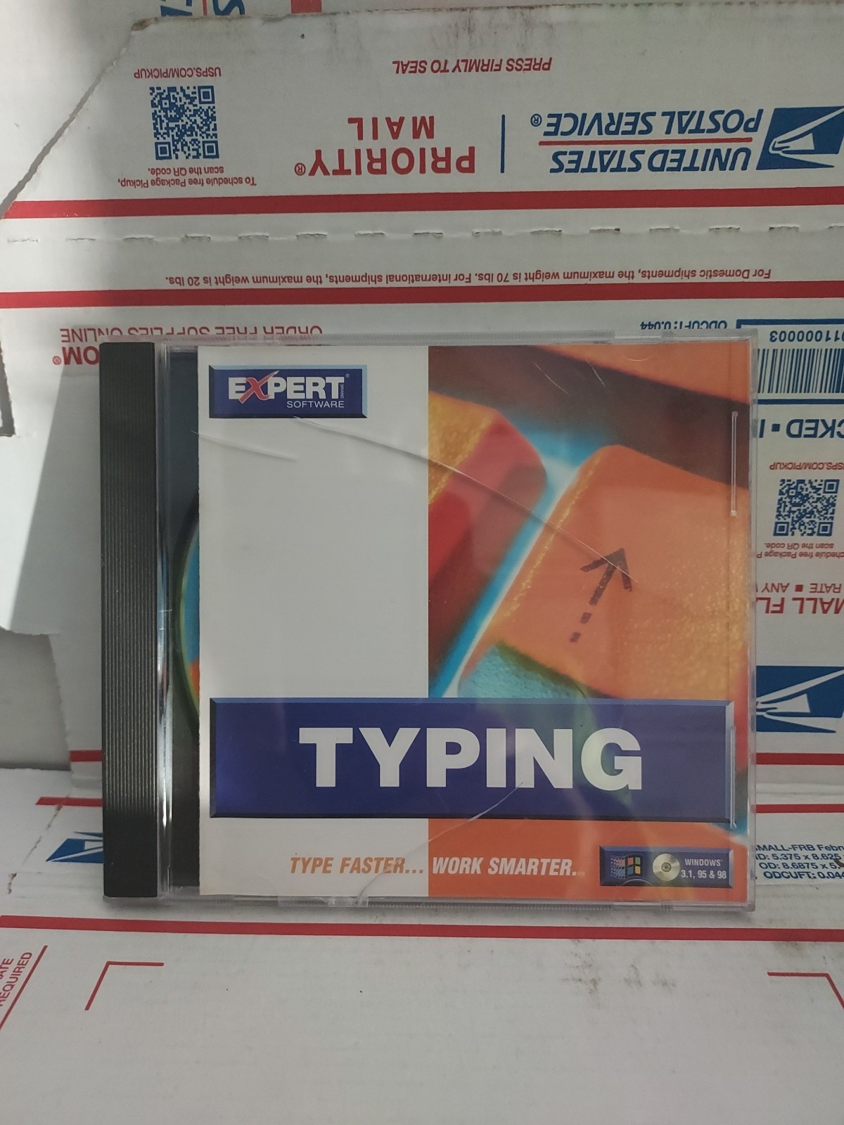 Typing Software by Expert Windows 3.1, 95, 98 Good Used – #139