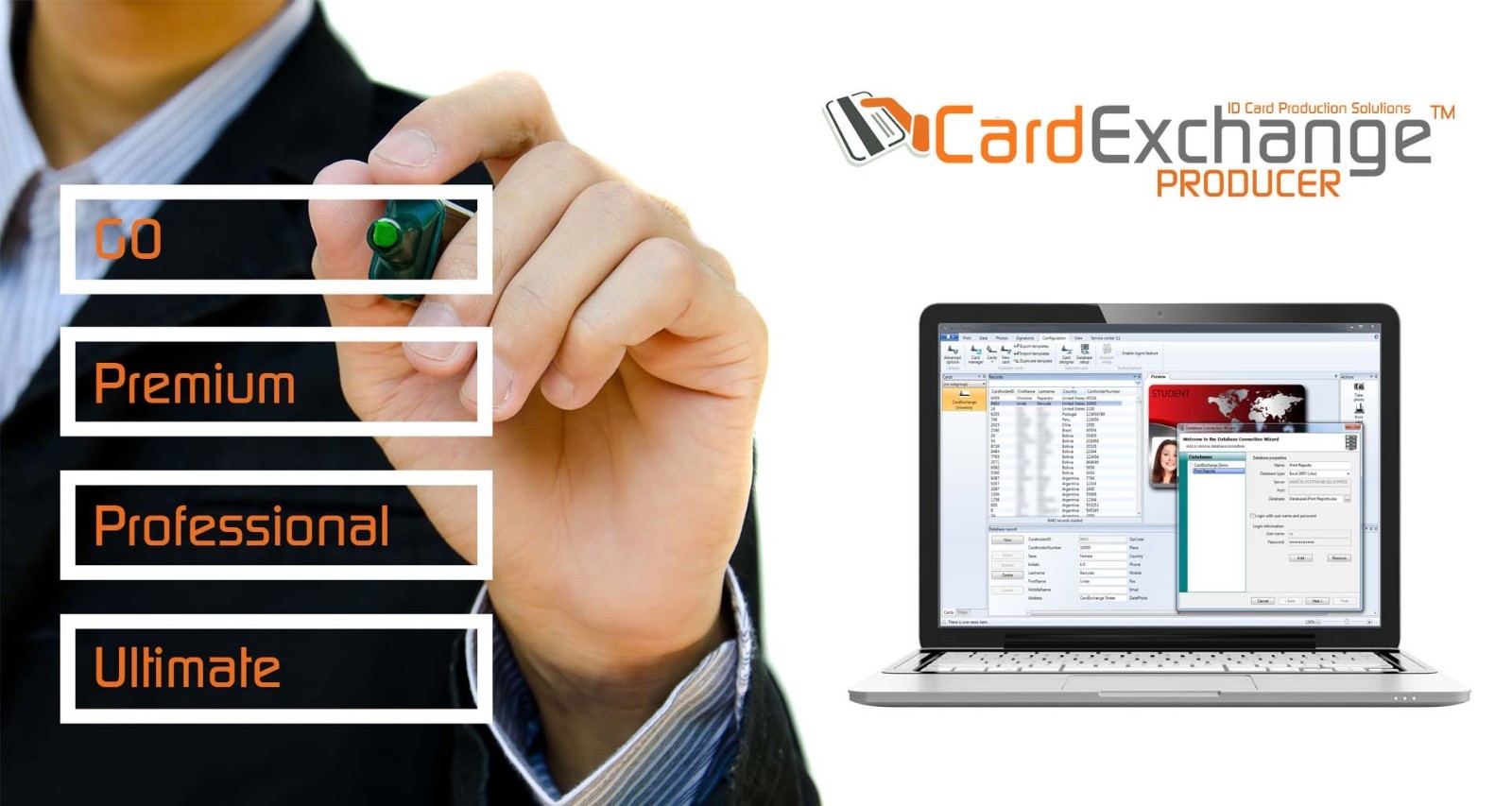 CardExchange Producer V. 10 Premium ID Card Software (CP1030)