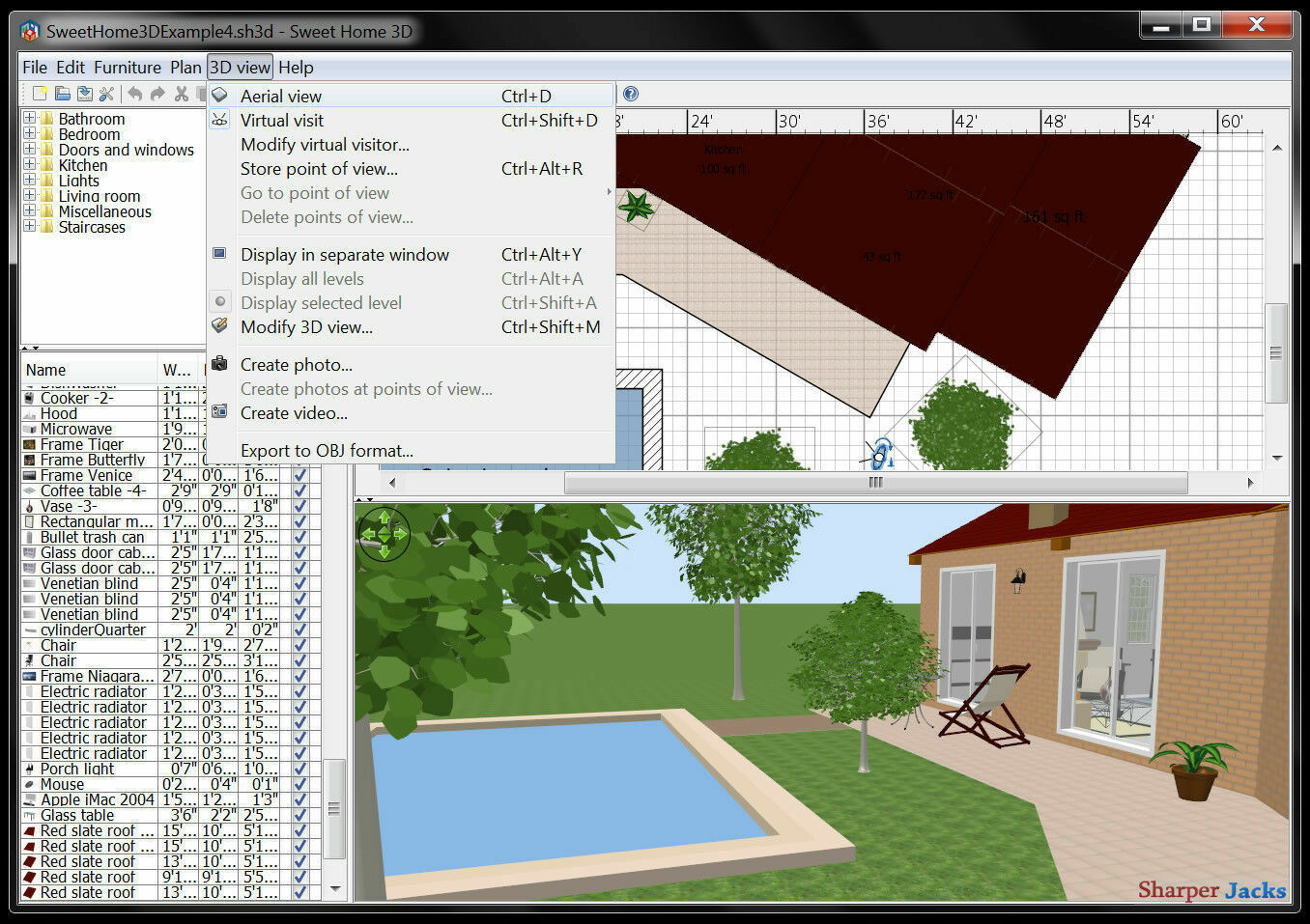 NEW & Fast Ship! Sweet Home 3D Interior Design Decorator Modeling – PC Disc