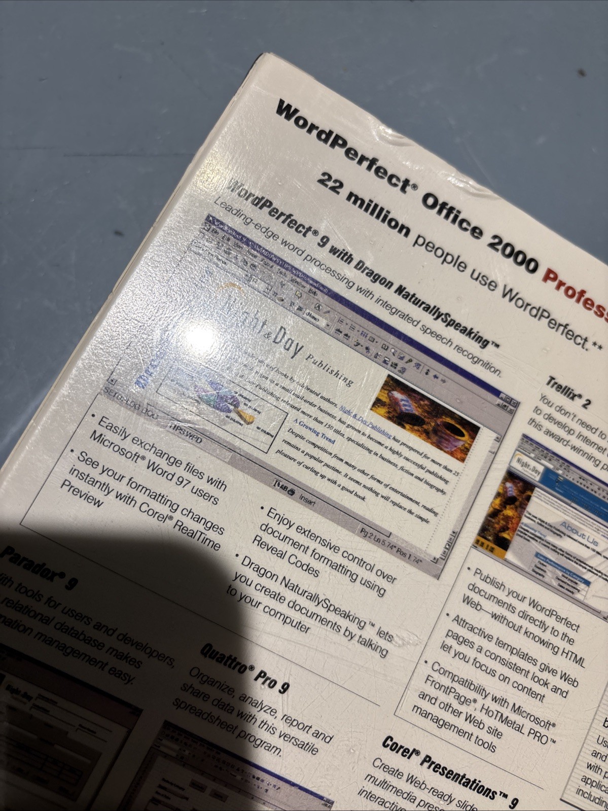 Word Perfect Office 2000 Professional Academic WordPerfect 2000 NEW