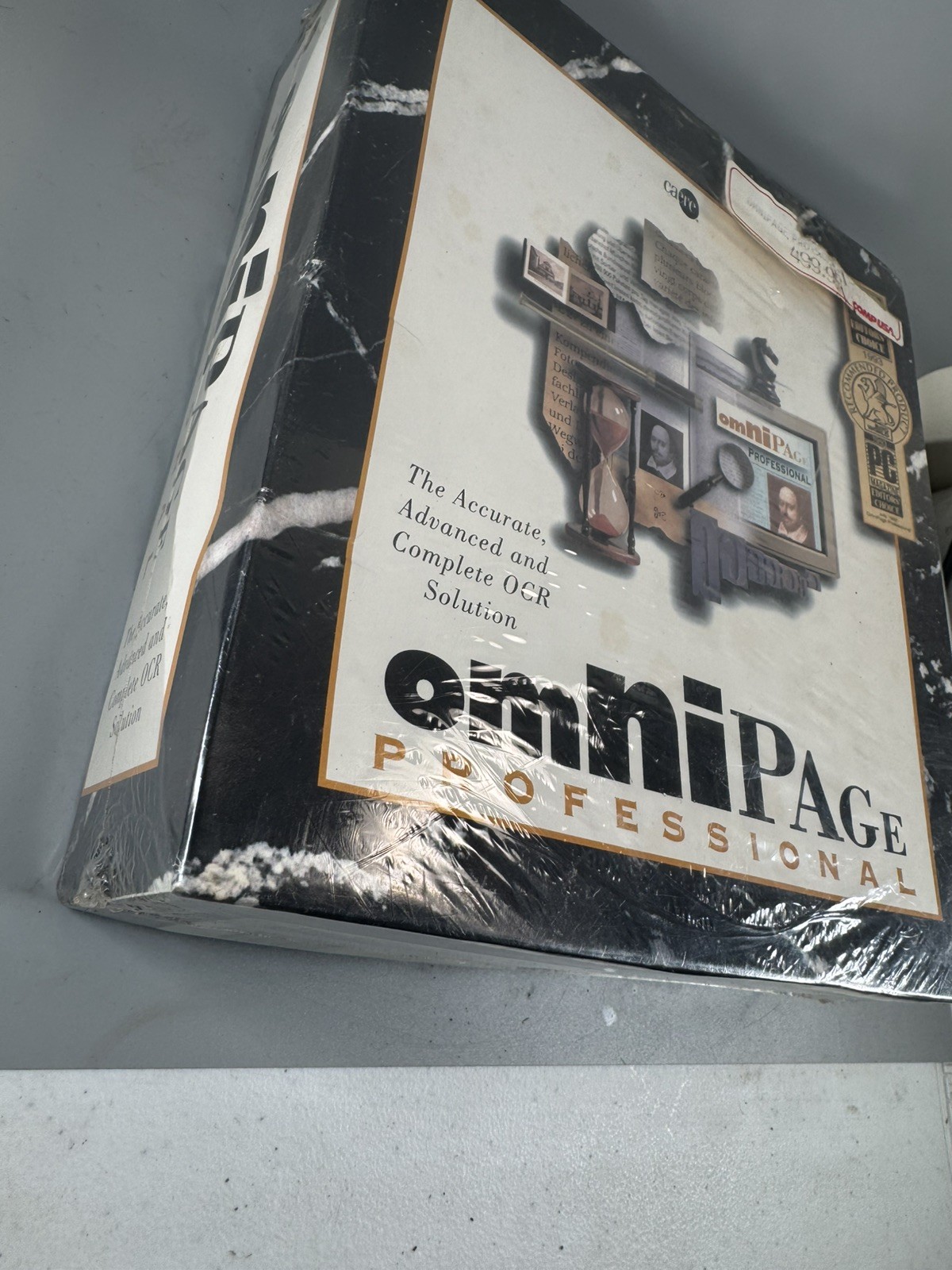Vintage 1994 OmniPage Professional 5.0 OCR Software New Sealed Caere PC А