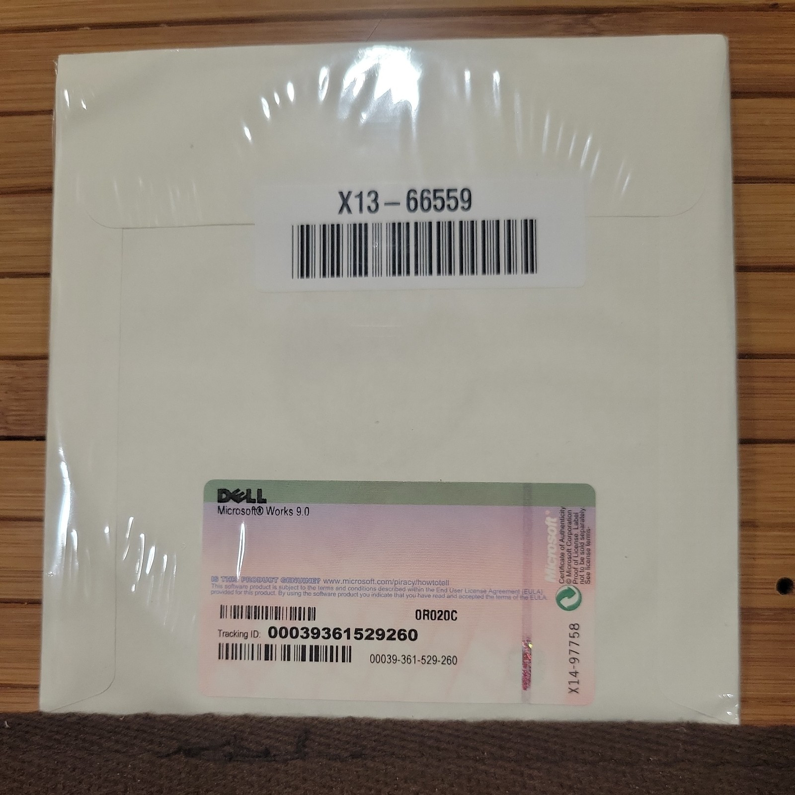 Factory Sealed Microsoft Works 9 Installation CD 9.0 Dell Software – New