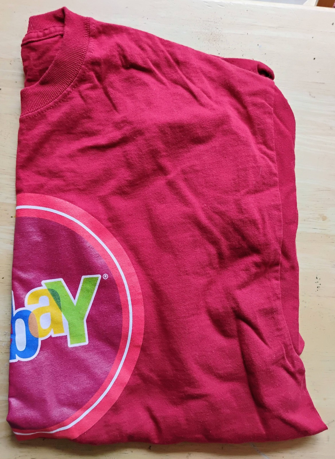 eBay T-shirt large and extra large