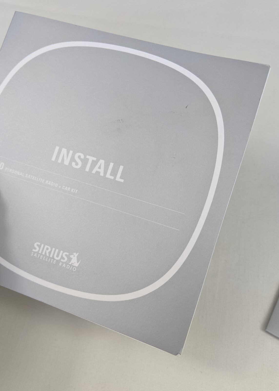 2005 Sirius Satellite Radio Software Install CD S50 & Quickstart Guide Booklet