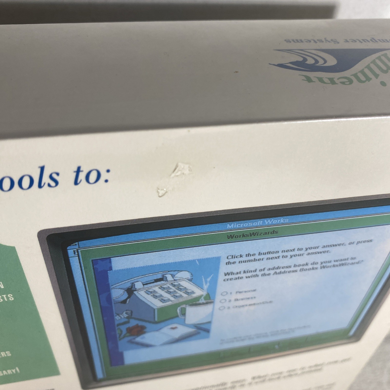 Microsoft Works 2.0 Windows Series Prominent Computer Systems 1991 5.25” & 3.5”