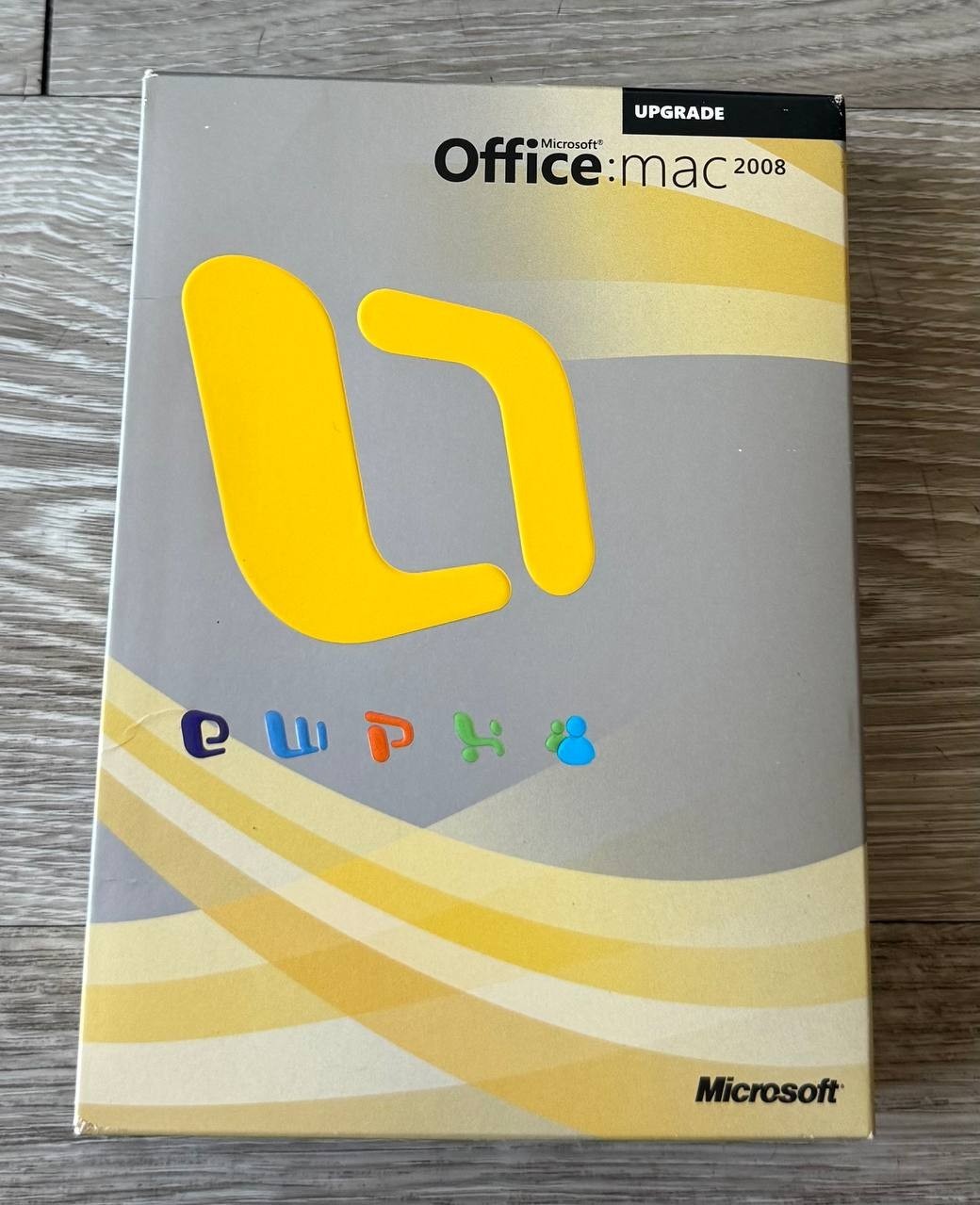 Microsoft Office 2008 for Mac Upgrade DVD Complete w/ Key & Box