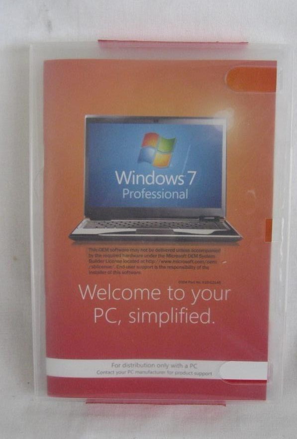 Windows 7 Professional Software – Sealed