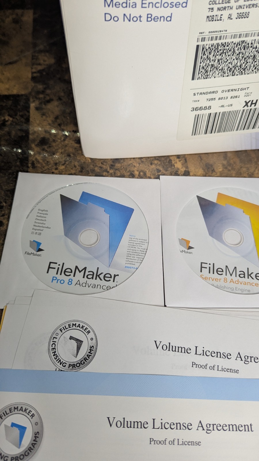 FILEMAKER PRO 8 & Server 8 ADVANCED SOFTWARE Windows Mac MULTILINGUAL ED.