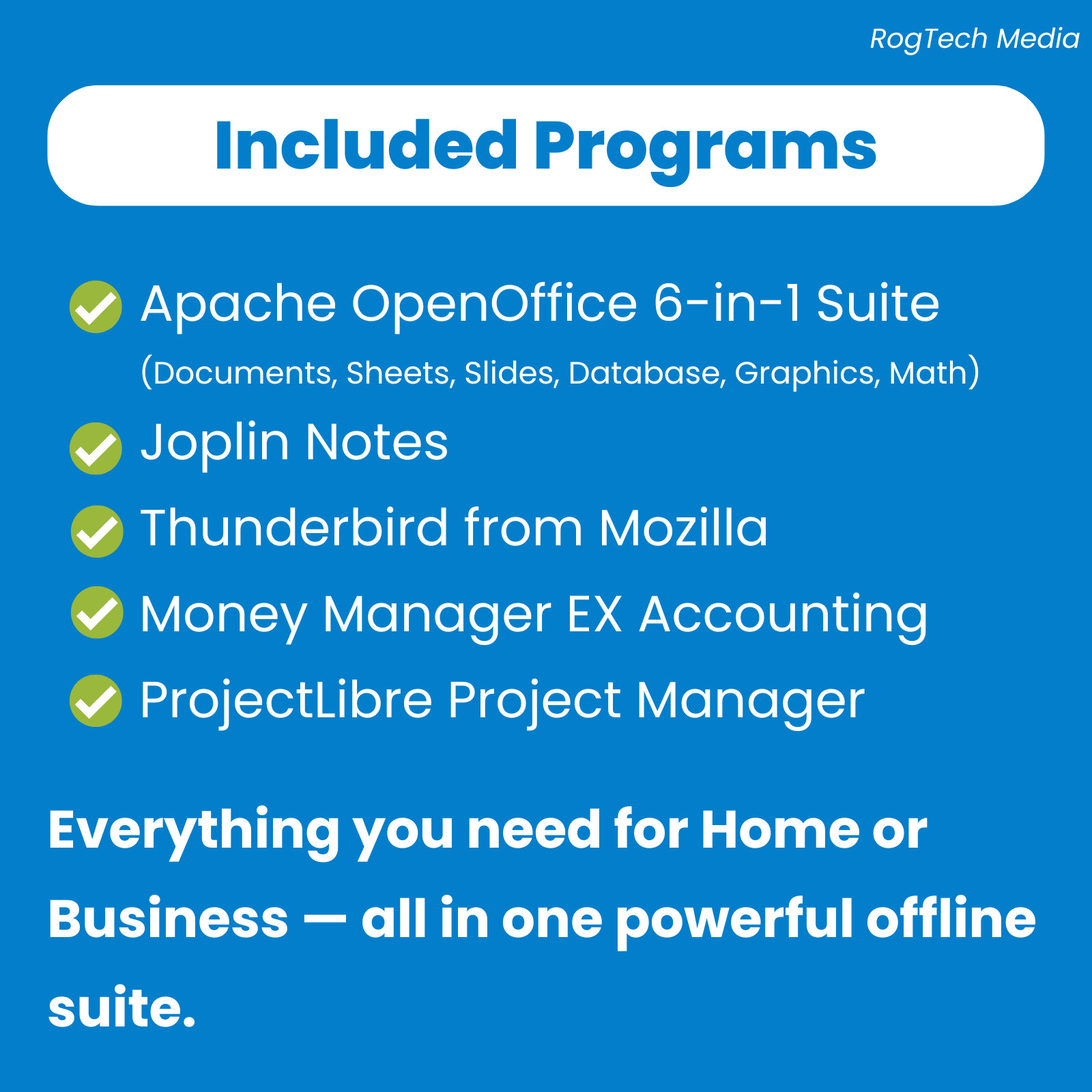 Open Office Suite for Windows – Home Student Business Productivity Software DVD