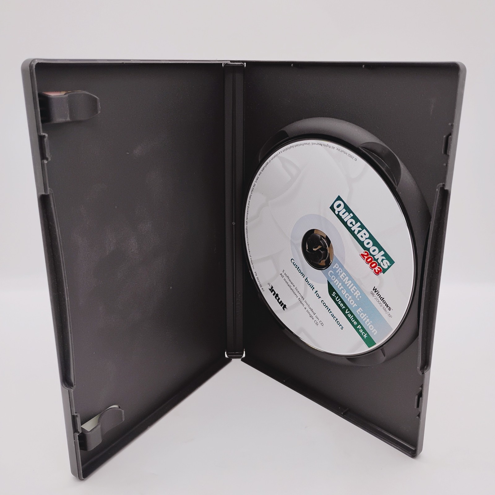 Intuit Quickbooks 2003 Premier Contractor Edition Upgrade Only EUC w/ Key Code
