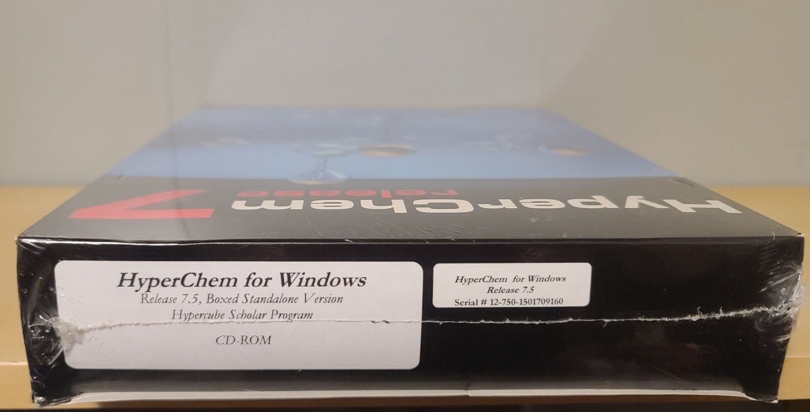 Hyperchem for Windows Release 7 (7.5) CD-ROM Tools for Molecular Modeling – NEW