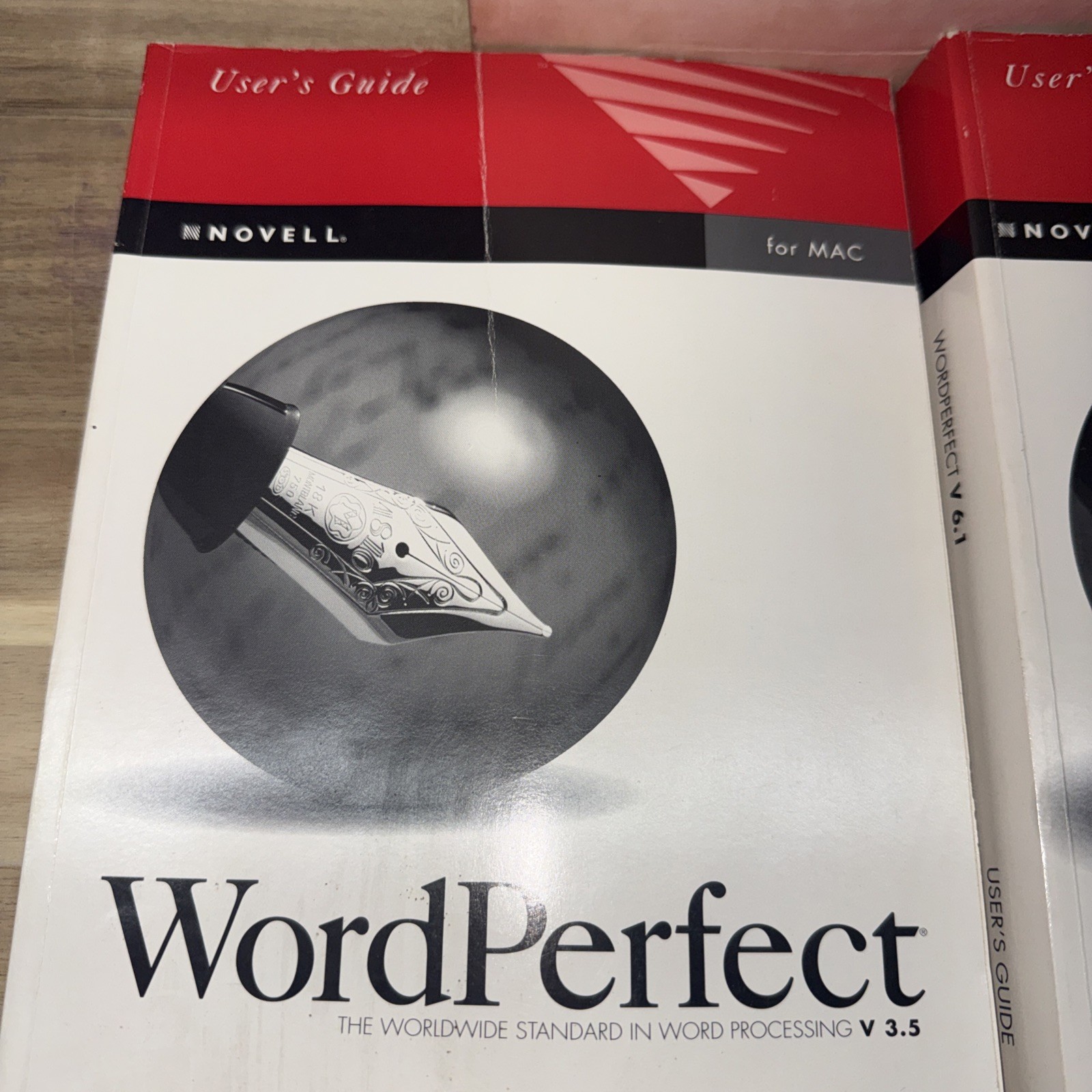 Novell Word Perfect Perfect Office Processor V 6.1 For Windows 3.5 floppy disks