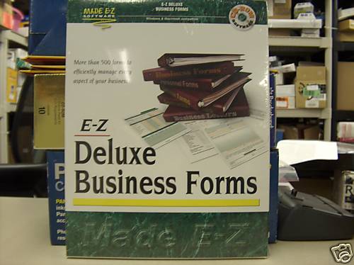MADE EZ DELUXE BUSINESS FORMS NEW SW2251 FREE SHIPPING