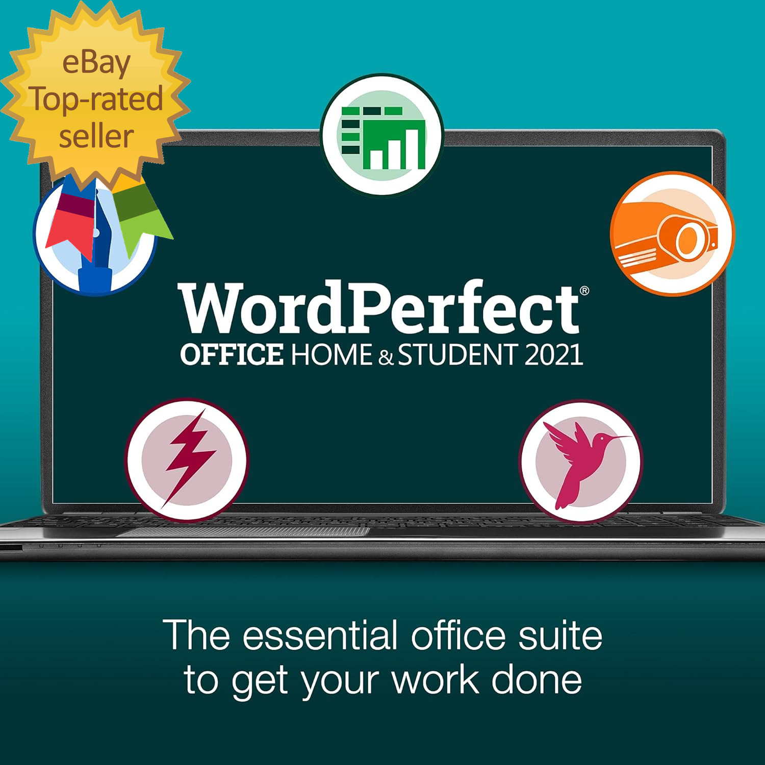 Wordperfect Office Home & Student 2021 | Office Suite of Word Processor, Spreads