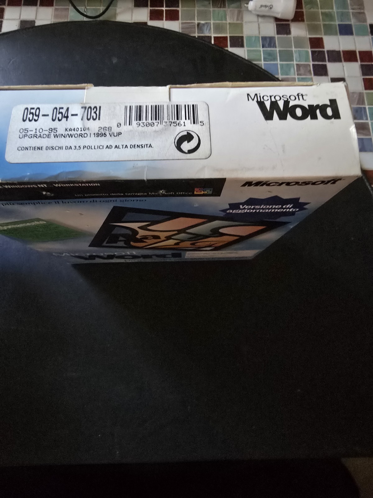 Microsoft MS Word for Windows 95 & NT Upgrade 3.5″ Floppy Disks Vintage Sealed!