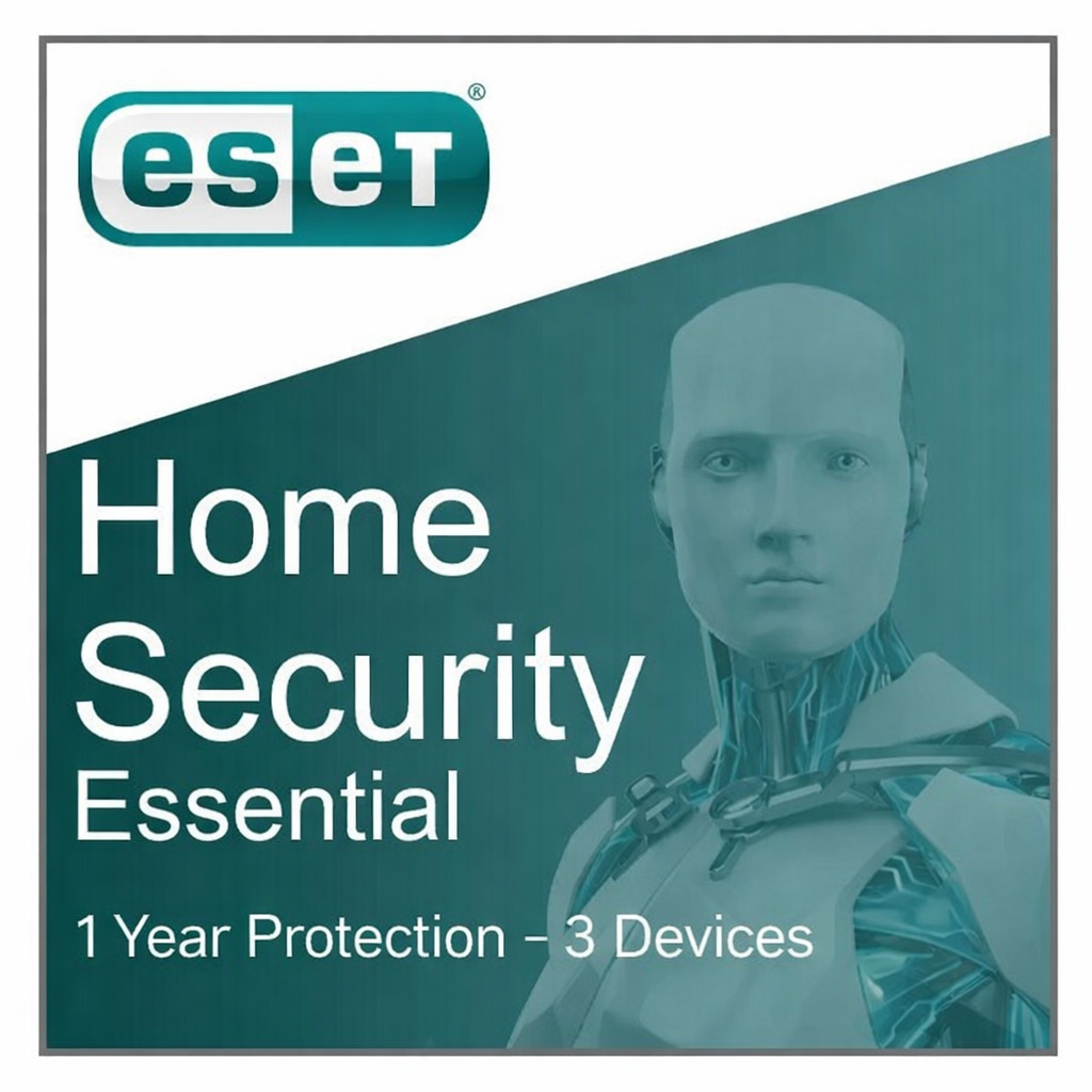 ESET Home Security Essential 1 Year License – 3 Devices Subscription
