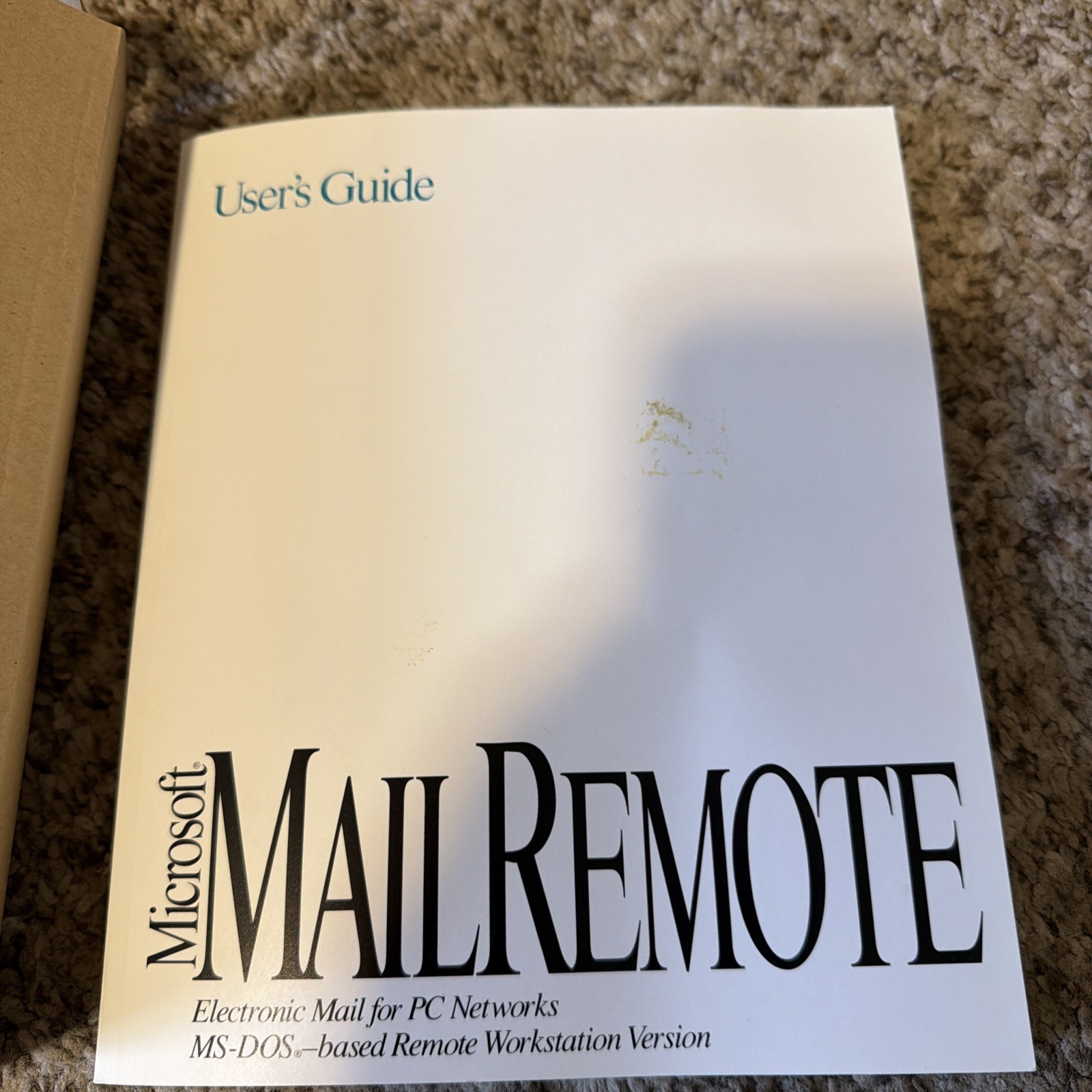 Microsoft Mail Remote (1994) Version 3.2 Super Rare – Open Box, floppies sealed