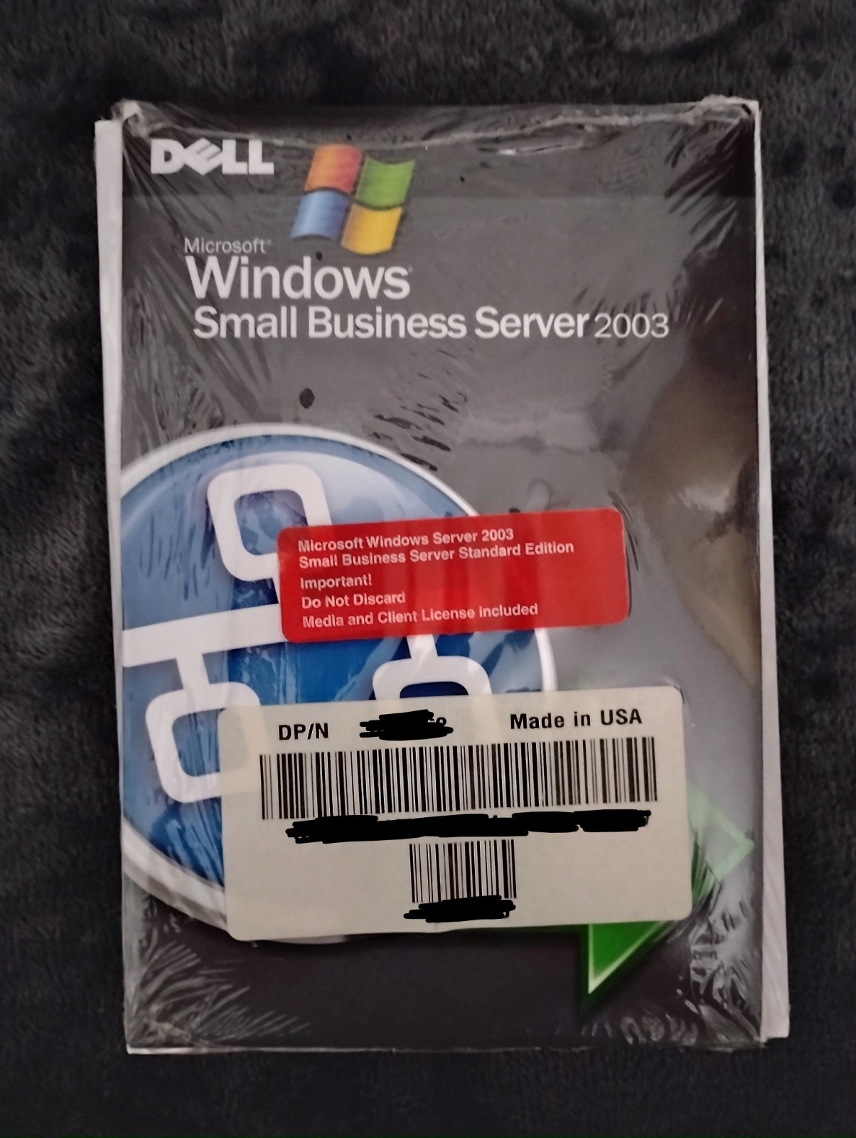 NEW Microsoft Windows Small Business Server 2003 Standard Edition CD’s 0RC462