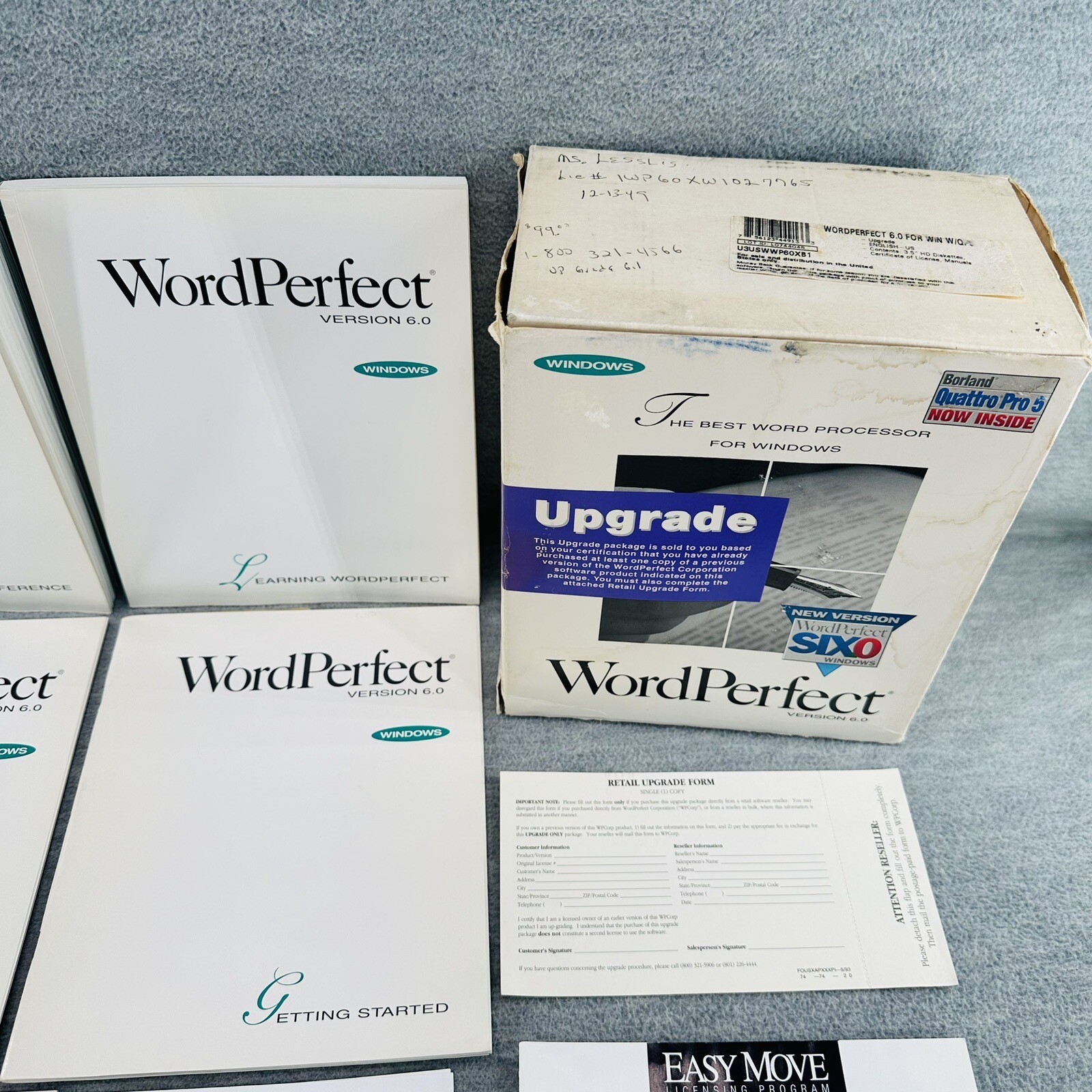 WORD PERFECT VERSION 6.0 – Upgrade The Best Word Processor For Windows C
