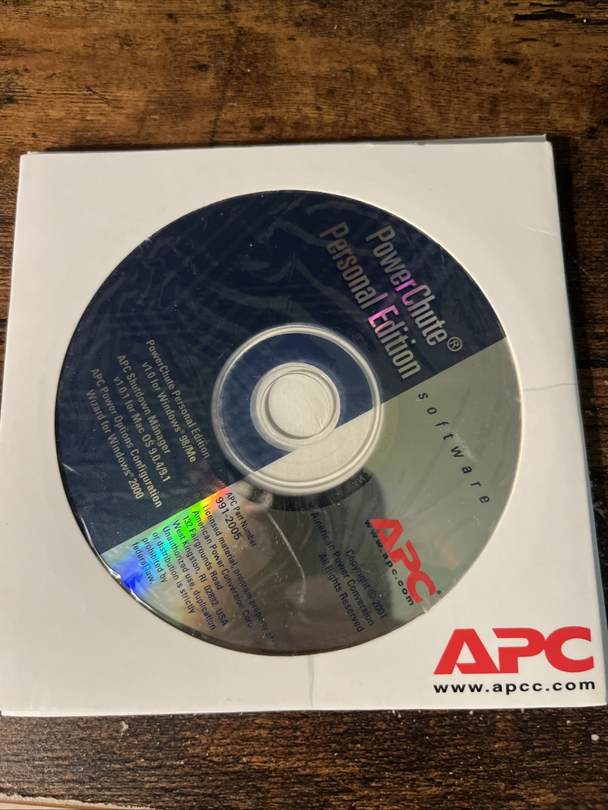 Powerchute Personal Edition 991-2005