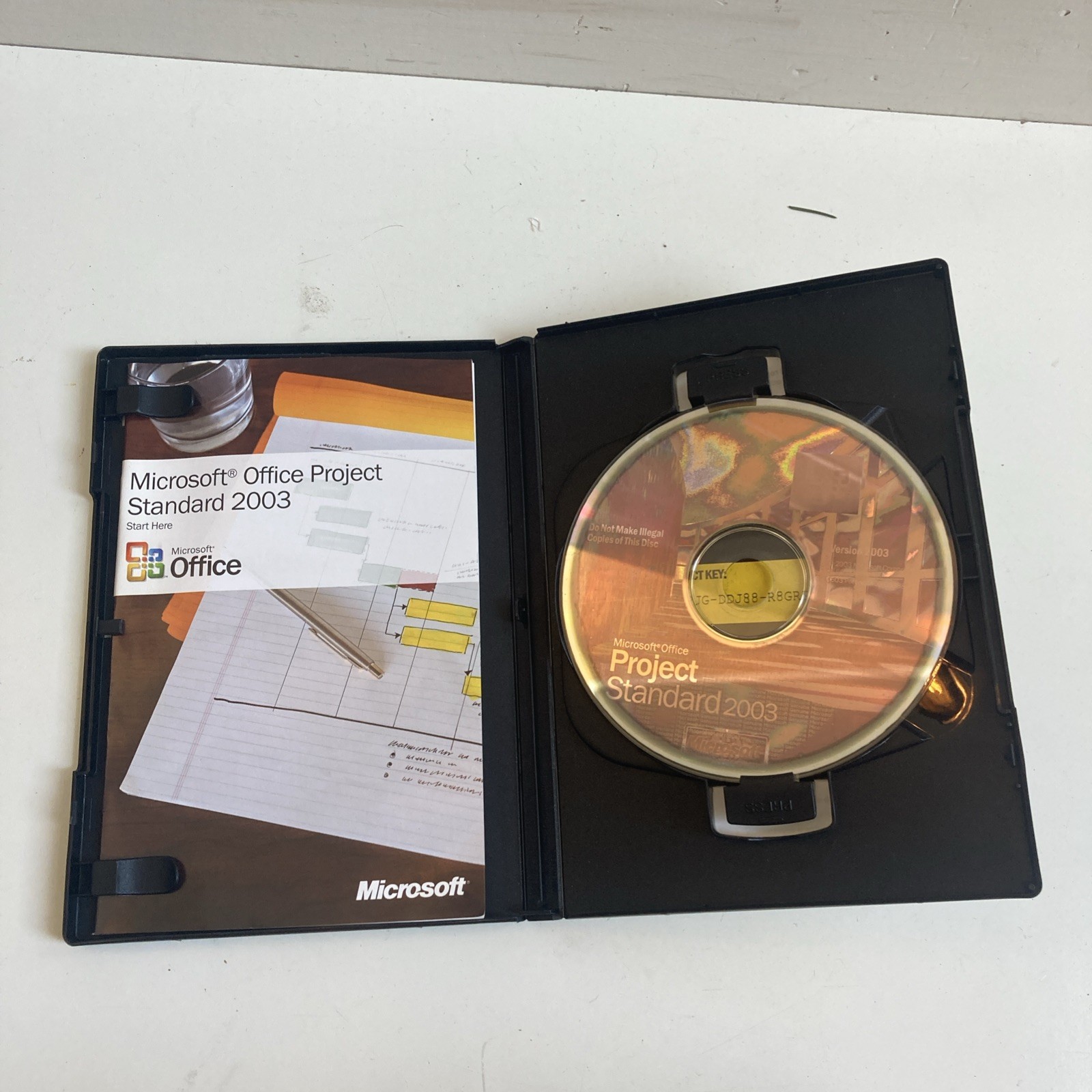 Microsoft Office Project Professional 2003 & Project Server 2003 w/ License Key
