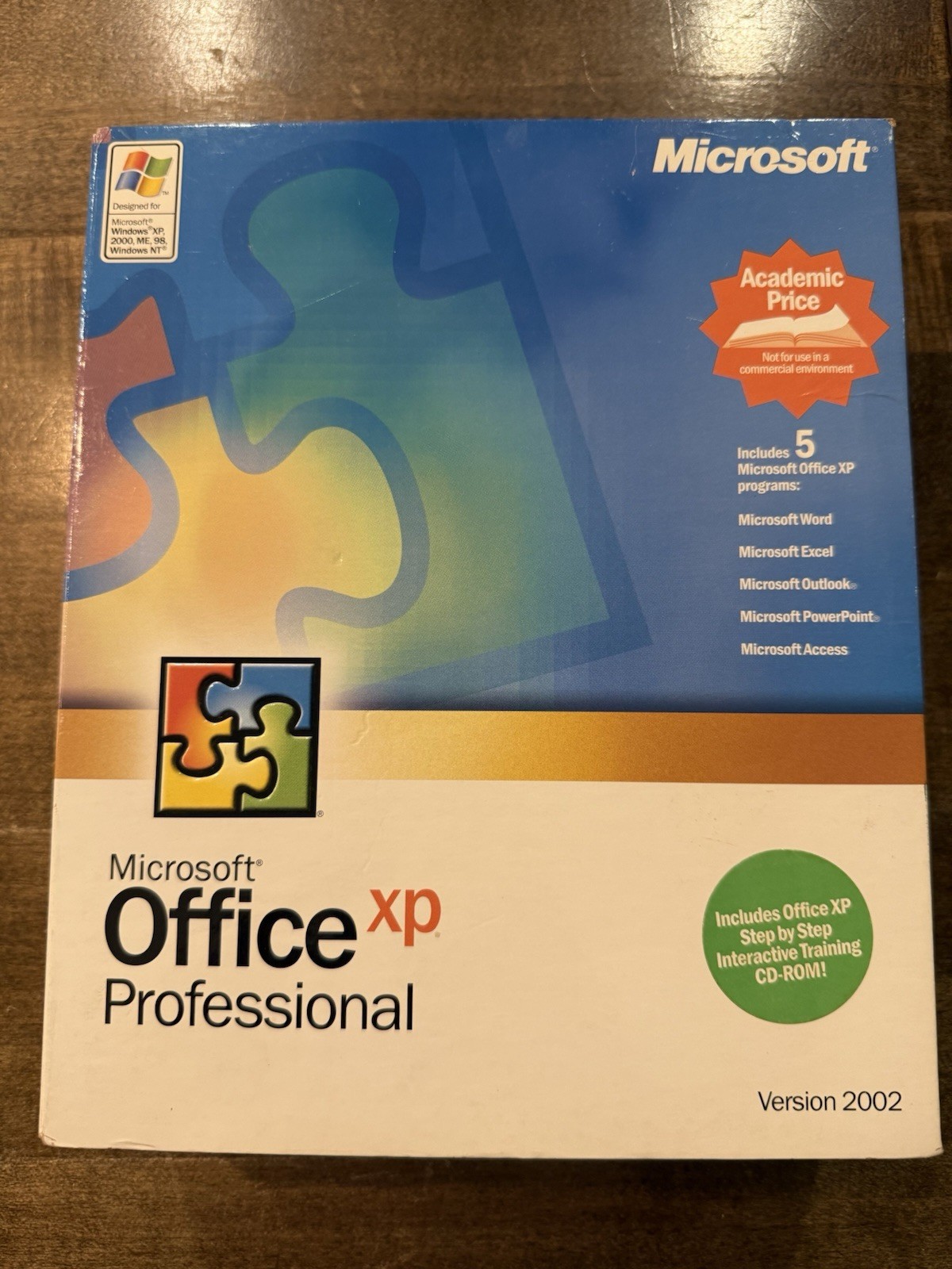 Microsoft Office XP Professional Upgrade Version 2002 UNTESTED