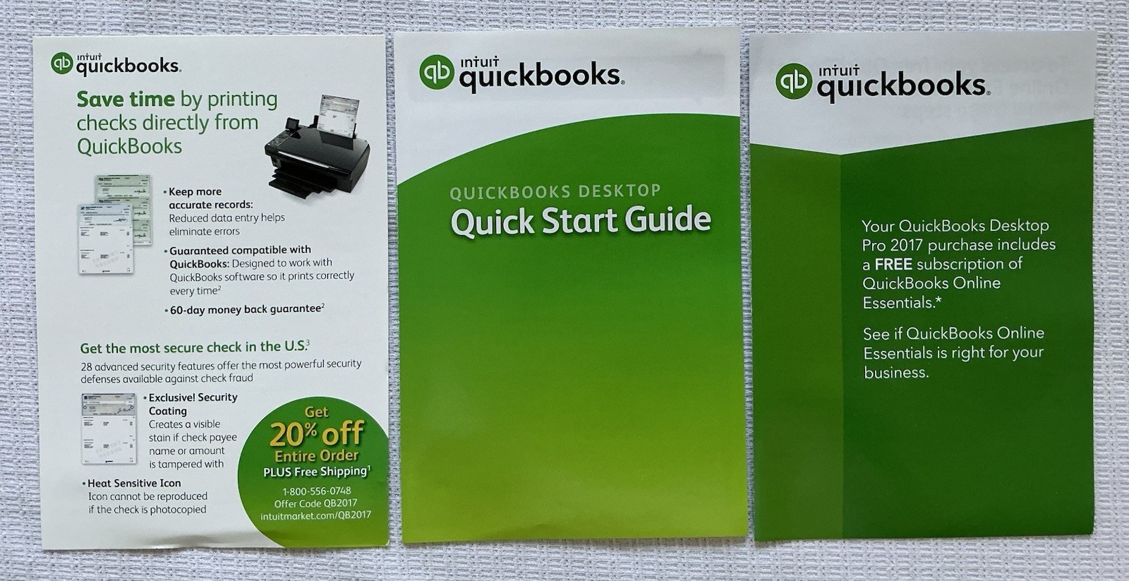 Intuit QuickBooks Desktop Pro 2017 Retail Accounting UNSCRATCHED LICENSE CODE